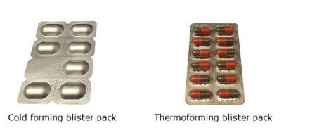 cold forming blister pack